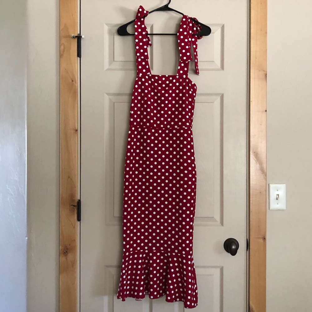 Red Polka Dot Dress